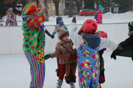 Uczestnicy Balu Przebierańców